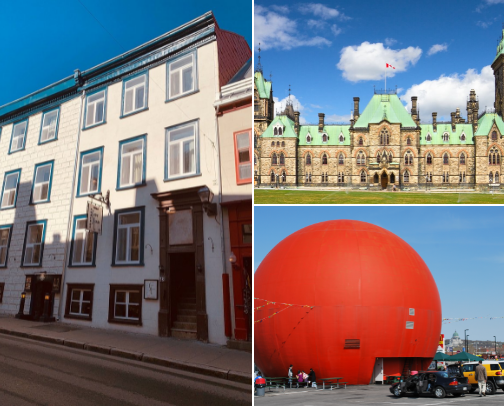 My Vacation to Ottawa, Montreal and Quebec City: A full review of everything we did cover photo collage