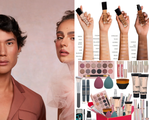 Favorite Beauty Products cover photo collage