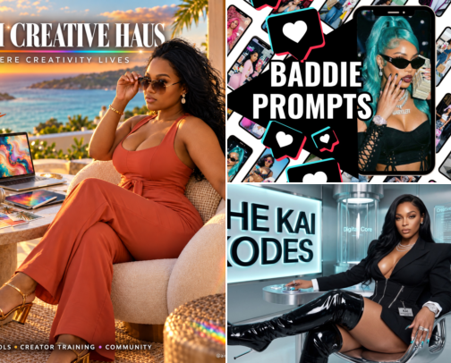 Want to Start AI Content Creation? Click Here Bestie!!!! cover photo collage
