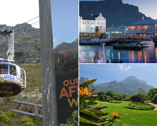 Out and about in Cape Town cover photo collage
