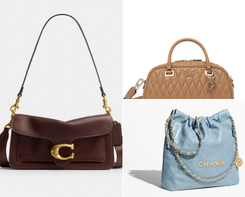 Designer bags cover photo collage