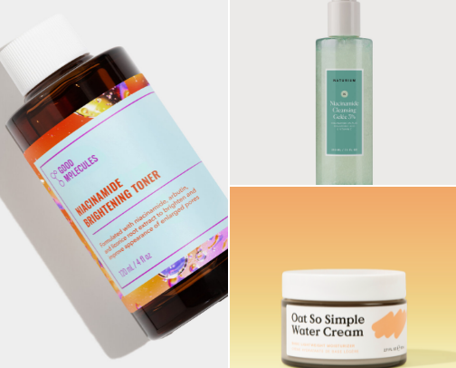 Best Fungal Acne & Non Comedogenic Skincare Products cover photo collage