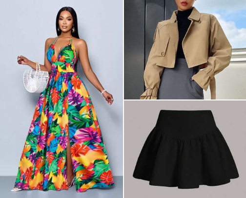 Shein Clothing and Accessories cover photo collage