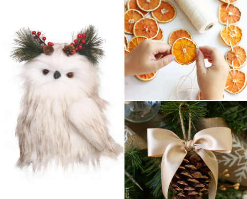 Christmas Tree-Nature Themed cover photo collage