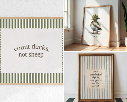Need nursery inspo? I’ve rounded up my top baby boy picks! cover photo collage