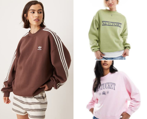 Sweatshirt Dress for Women cover photo collage