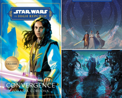The Canon Reading Order for Star Wars Books cover photo collage