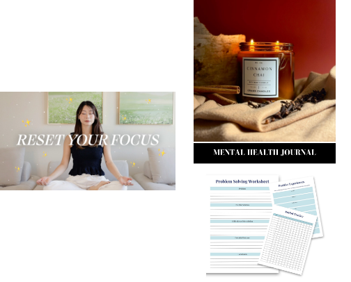 Things I Do When I Need a Reset cover photo collage