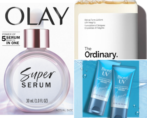 SKINCARE THAT ACTUALLY WORKS cover photo collage
