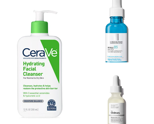 Products For Dry Skin cover photo collage