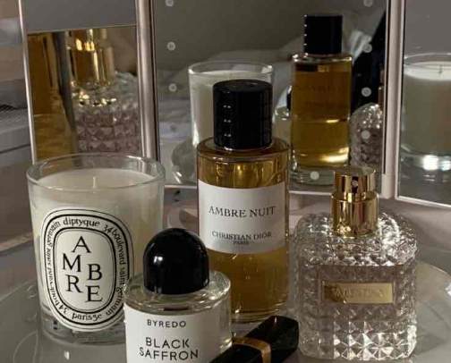 Perfumes I adore cover photo collage