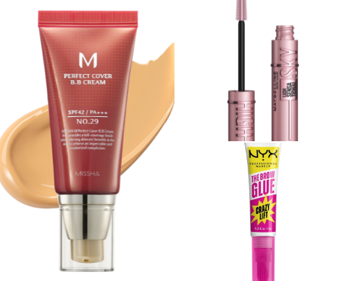 My Favorite Quick/Simple Makeup Products 💄💋🎀 cover photo collage