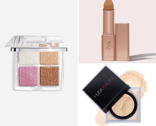 High-End Makeup cover photo collage