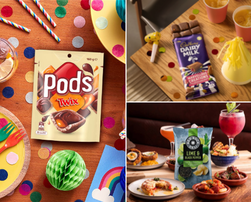 Snacky gal 🍫 cover photo collage