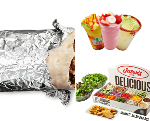 Heathy-ish food in San Angelo TX cover photo collage