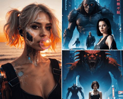 Digital Art Collection cover photo collage