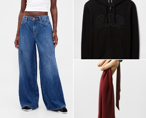 My clothing finds cover photo collage