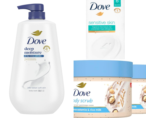 Shower and Body Care cover photo collage