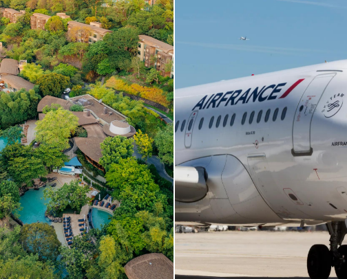 Vacay Faves ✈️ Hotels & Airlines cover photo collage