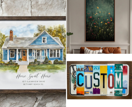 Cozy Wall Decor Finds for a Warm & Aesthetic Space cover photo collage