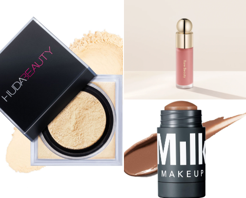 Make up, step by step cover photo collage