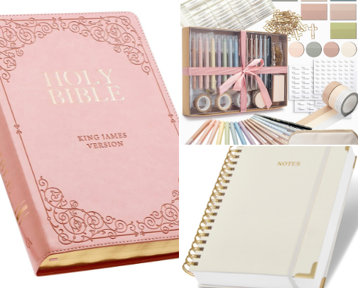 Bible Study Must-Haves for a Closer Walk with God🙏🏾 cover photo collage