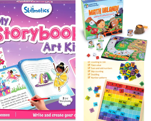 Kindergarten homeschooling activities and games that have really helped my child cover photo collage