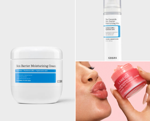 My Favorite Winter Skincare Products cover photo collage