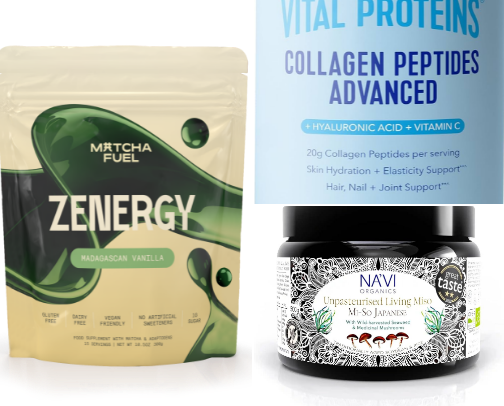 Healthy living cover photo collage