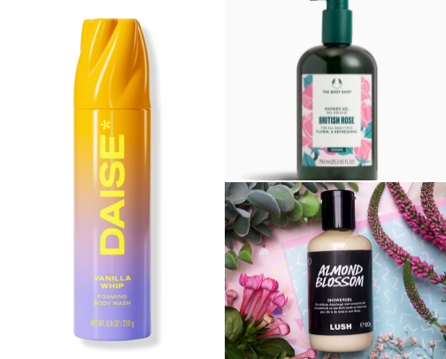 Top 15 shower & bath products I have in my shopping basket 🛍️ cover photo collage