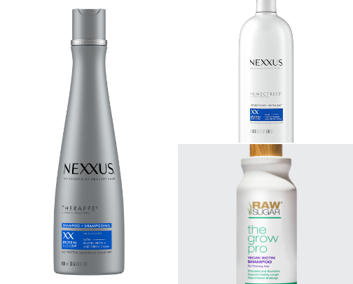 My favorite hair care products cover photo collage
