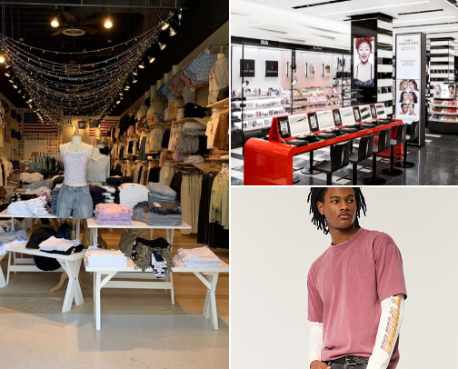 HIGH END STORES TO SHOP cover photo collage