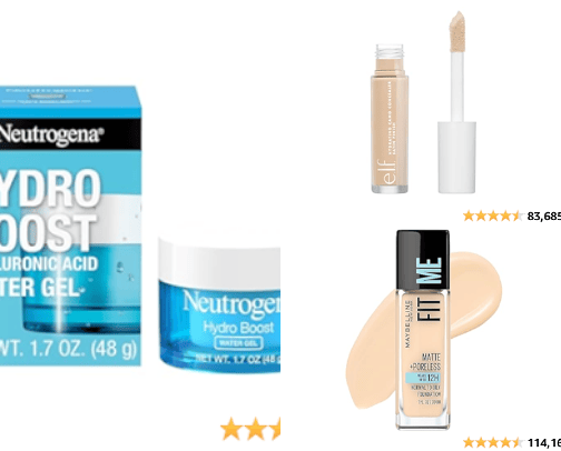 Makeup & Skincare cover photo collage