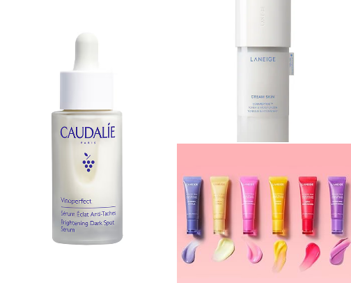 It girl skincare routine cover photo collage