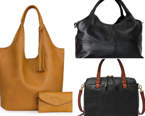 purses and handbags cover photo collage