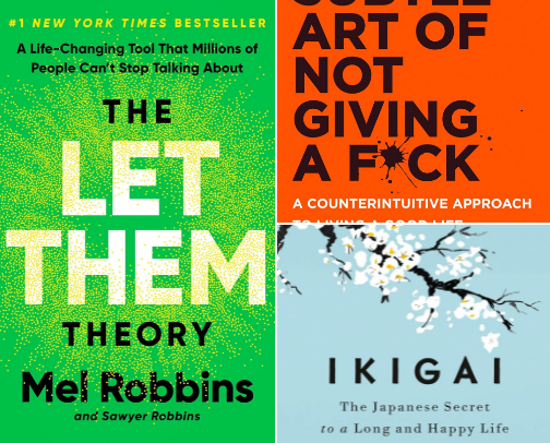 Best Self-Help Books for Personal Growth, Mindset & Confidence cover photo collage