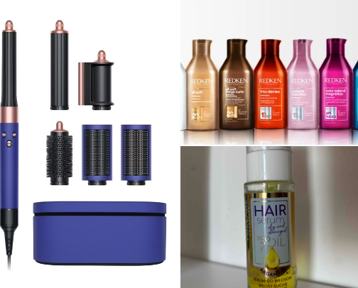 Hair product favs✨ cover photo collage
