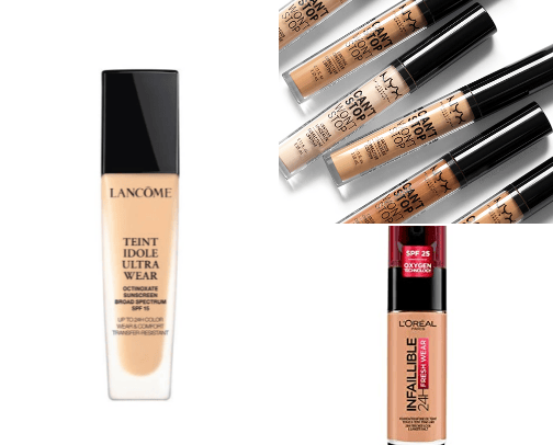 Makeup recommendations cover photo collage
