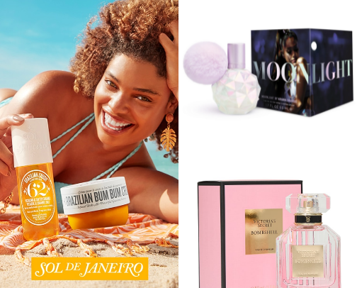 Luxury Scents & Affordable Finds cover photo collage
