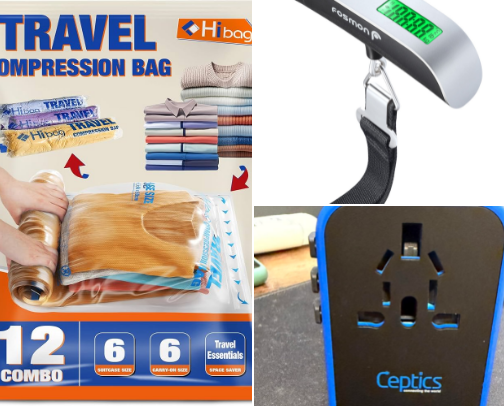 Travel Girl Essentials ❤️❤️ cover photo collage