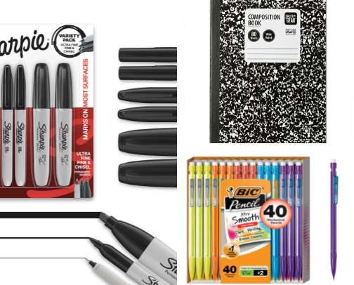 Back to School & Office Essentials cover photo collage