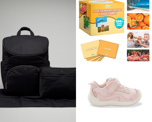 My go-to products for a first time mom/mom of a toddler!! cover photo collage