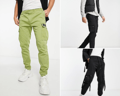 Men's Pants cover photo collage
