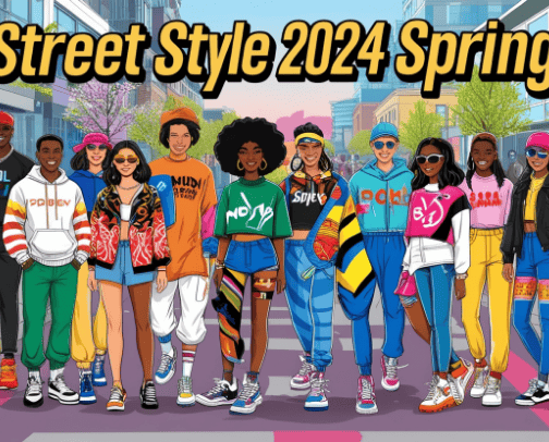 Street Style 2024 Spring cover photo collage