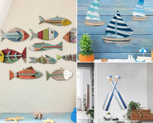 SHEIN Beach Cottage Decor cover photo collage