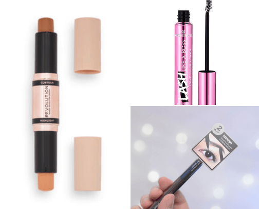Affordable underrated makeup😚 cover photo collage