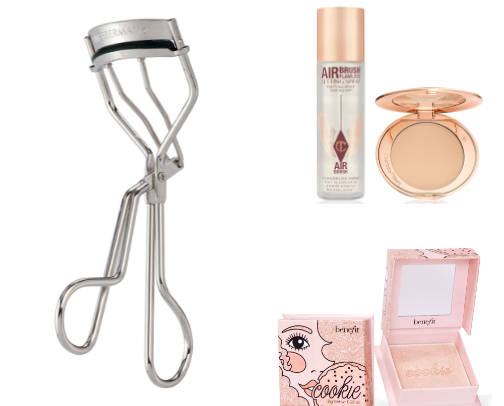 Makeup/hair cover photo collage