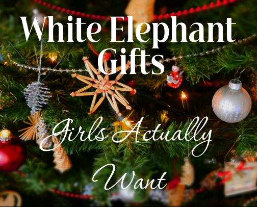 White elephant gifts girls actually want cover photo collage