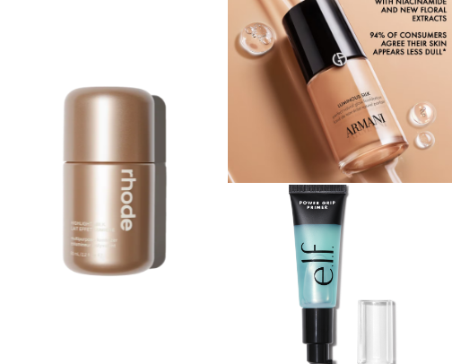 Best beauty products cover photo collage