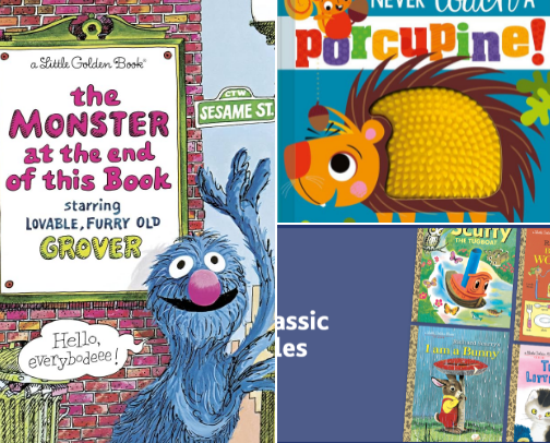 Favorite toddler books cover photo collage